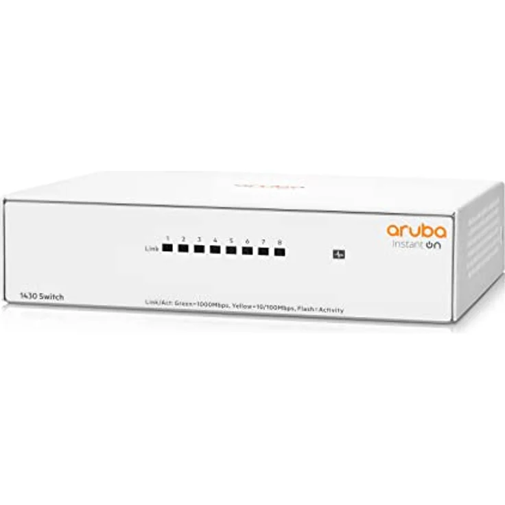 Aruba Instant On 1430 Switch R8R45A (8 Ports), Netzwerk Switch – Bild 1