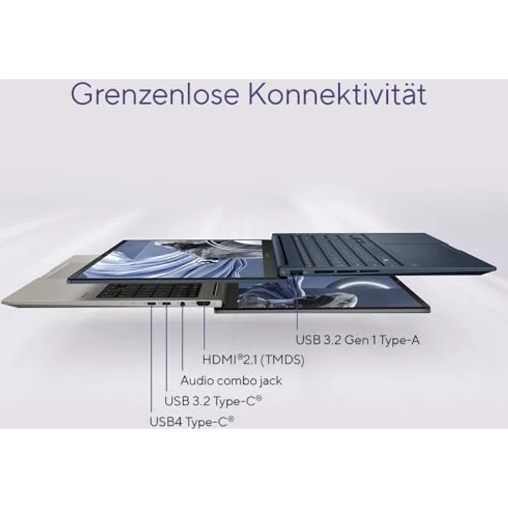 ASUS Zenbook 14 UX3405CA-QL205W, 14" WUXGA OLED Laptop mit Intel Core Ultra 9, 32GB RAM, 1TB SSD, Blau – Bild 10