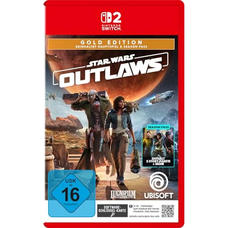 Ubisoft Star Wars Outlaws - Gold Edition (inkl. Season Pass) - Open-World-Spiel für Nintendo Switch 2 mit fesselnder Story und zusätzlichen Missionen – Bild 2