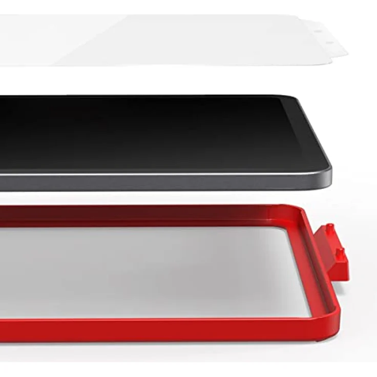 ZAGG InvisibleShield Glass Elite Displayschutzfolie kompatibel mit iPad 10.9 (2022), stoßfest, wischfest, kratzfest, extreme Stöße (transparent) – Bild 5