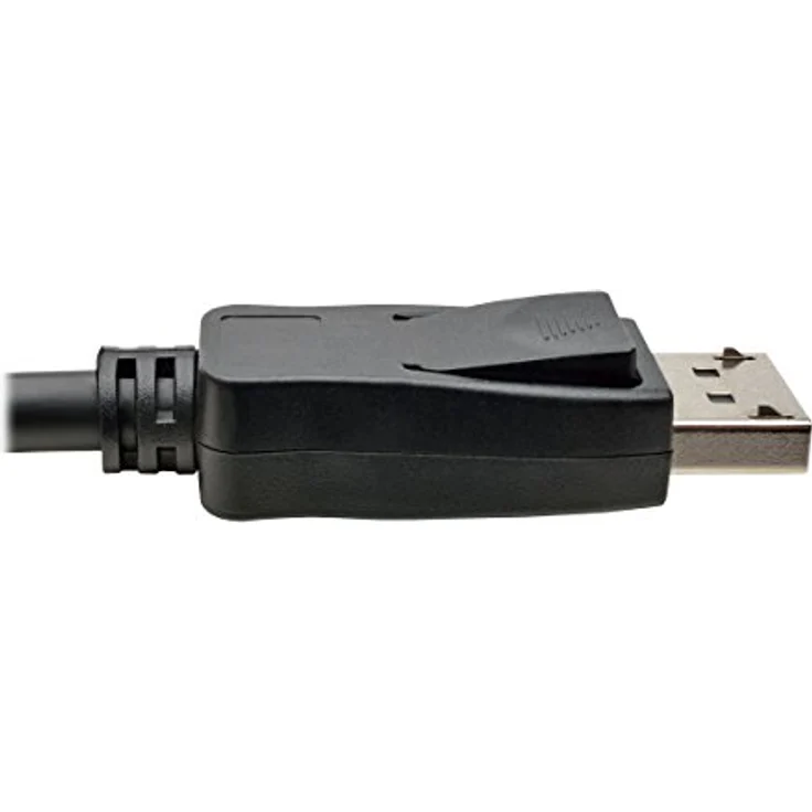 Tripp Lite P582-010-HD-V2A DisplayPort 1.2 auf aktives HDMI-Adapterkabel (Stecker/Stecker), spezieller Stecker greift fest in den HDMI-Anschluss, HDCP 2.2, 4K bei 60 Hz, 3,05 m – Bild 3