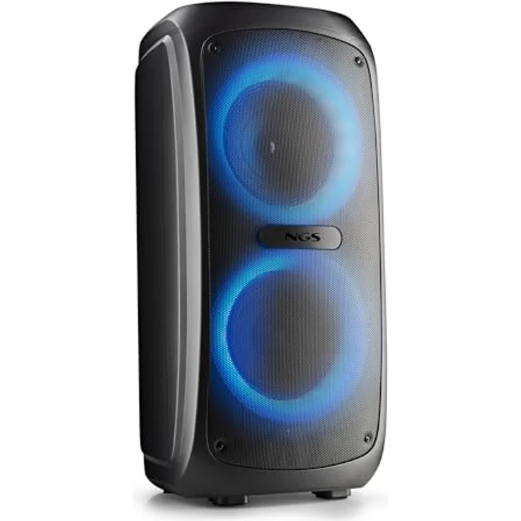NGS Wild Temper Bluetooth-Lautsprecher, 200 W RMS, staub- und wasserdicht, Schwarz, unterstützt MicroSD bis 128 GB – Bild 1
