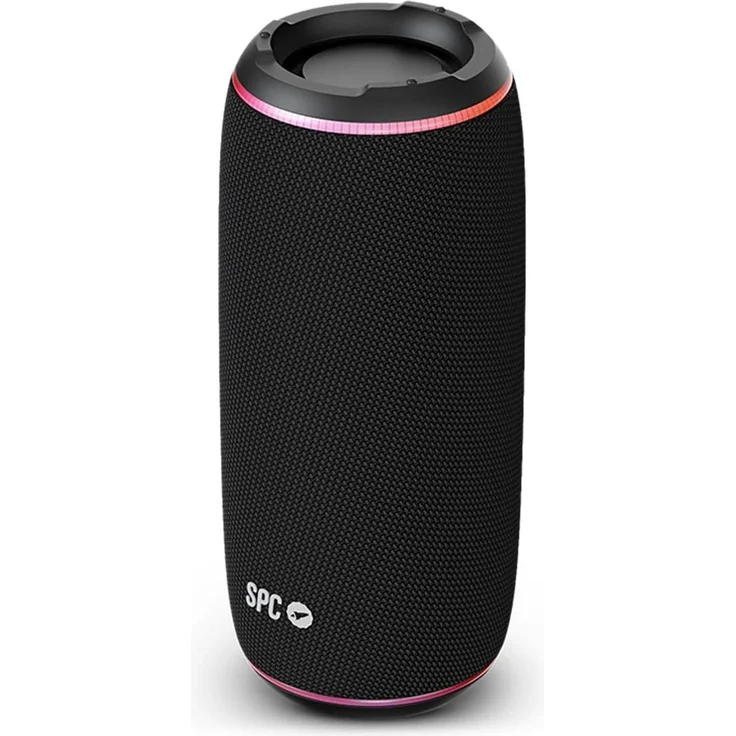 SPC 4435N GLOW, Bluetooth Lautsprecher mit hochwertigem Sound, Schwarz