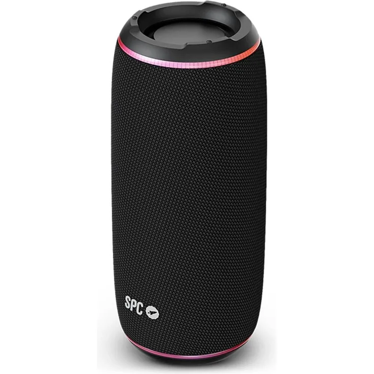 SPC 4435N GLOW, Bluetooth Lautsprecher mit hochwertigem Sound, Schwarz