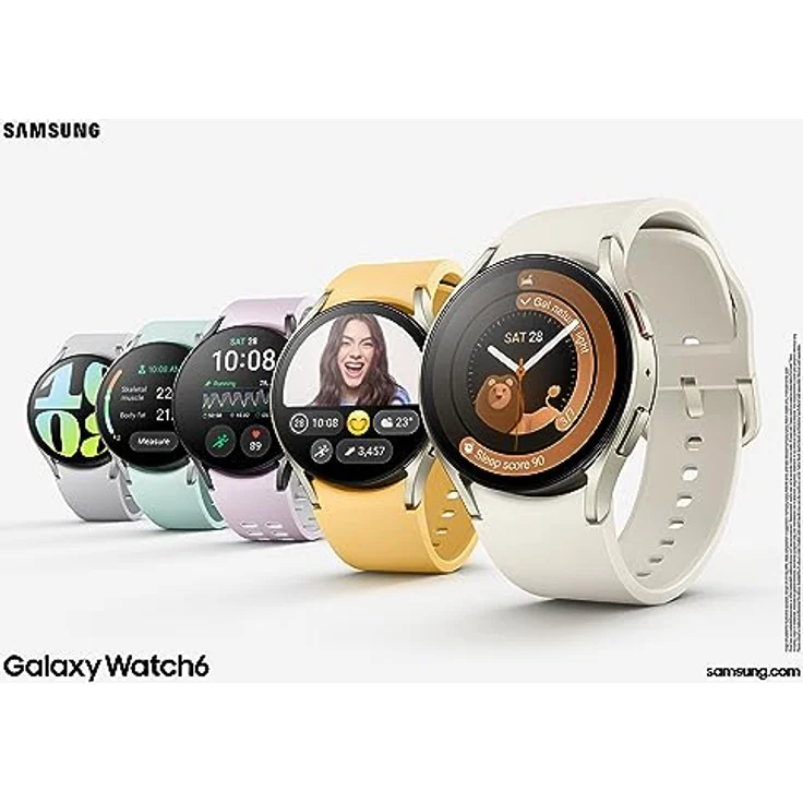 Samsung Galaxy Watch 6 44mm Cinza, Smartwatch mit rundem Display und Bluetooth – Bild 2