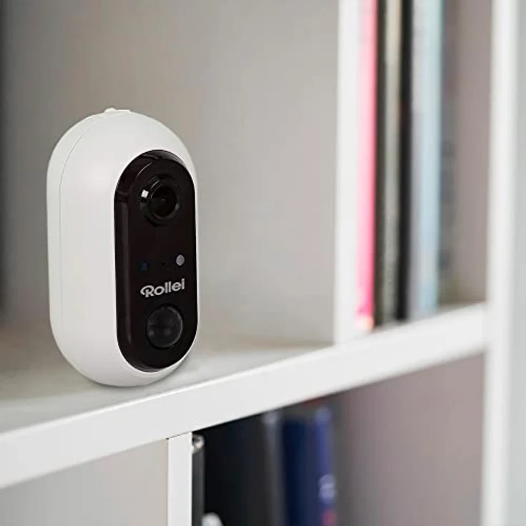 Rollei Überwachungskamera Wireless Security Cam 1080p, kabellose Überwachungskamera mit Full-HD Auflösung und App Steuerung. Geschützt nach IP64 – Bild 5