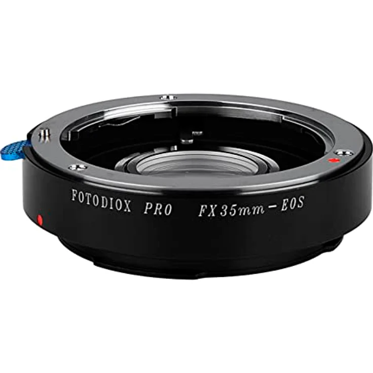 Fotodiox PRO Lens Mount Adapter, 35mm Fuji Fujica X-Mount Lenses to Canon EOS EF Mount DSLR Camera Body for Canon EOS 1D, 1DS, Mark II, III, 5D, Mark II, 7D, 10D, 20D, 30D, 40D, 50D, 60D, Digital Rebel Series, 300D, 350D, 400D, 450D, 500D, 550D – Bild 2