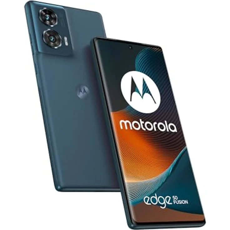 Motorola Edge50 Fusion Forest Blue – Bild 1