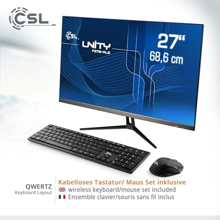 CSL Unity F27-ALS N200 All-in-One PC, 27 Zoll, 8 GB RAM, 512 GB SSD, Windows 11 – Bild 8