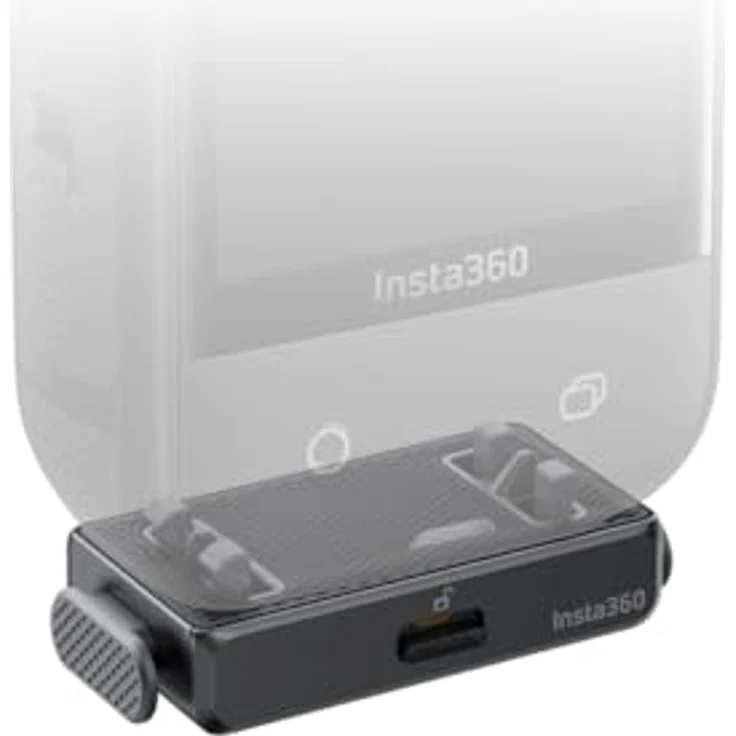 Insta360 Schnellentriegelungshalterung für X5, Leichte Montage mit schiebeverriegelungsmechanismus und Magneten, unsichtbares Design für 360-Grad-Aufnahmen – Bild 3