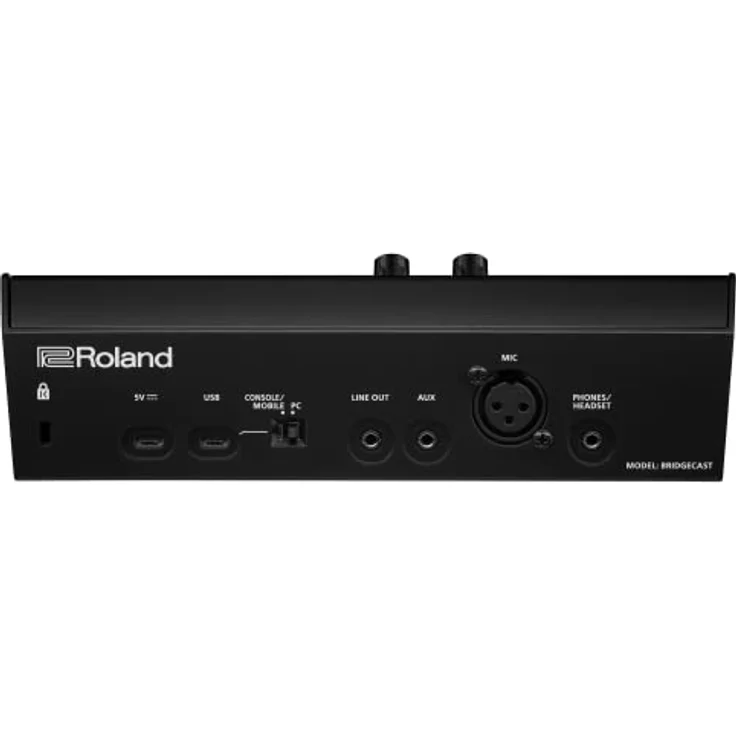 Roland BRIDGE CAST Dual Bus Gaming Mixer | Professionelles Audio-Streaming-Interface und Mixer für Online-Gamer | 32-Bit Hardware-DSP | USB-C Verbindung für Windows und Mac | XLR-Eingang für Mikrofone – Bild 4