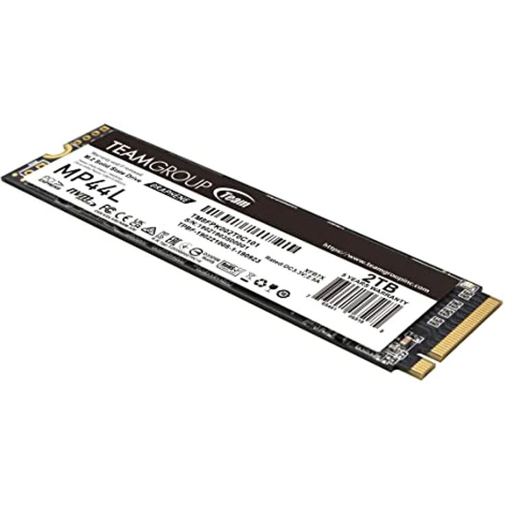 TEAMGROUP MP44L 2TB SLC Cache NVMe 1.4 PCIe Gen 4x4 M.2 2280 Laptop & Desktop SSD (R/W Geschwindigkeit bis zu 4.800/4.400MB/s) TM8FPK002T0C101 – Bild 2