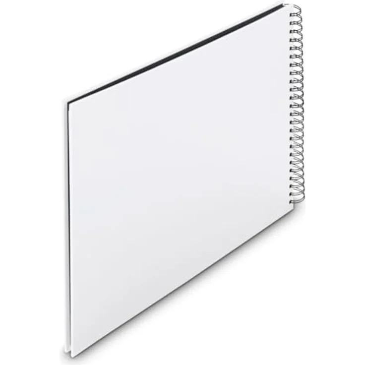 Hama Fotoalbum Fine Art, Spiral-Album (10 x 15 cm) mit strukturierter Cover-Oberfläche und schwarzen Innenseiten, FSC-zertifiziert – Bild 10