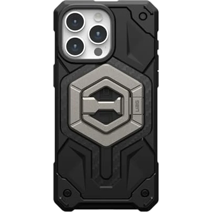 UAG Magnetic Ring Stand, MagSafe-kompatible Smartphone Halterung mit hochfestem Magnet, grau – Bild 5