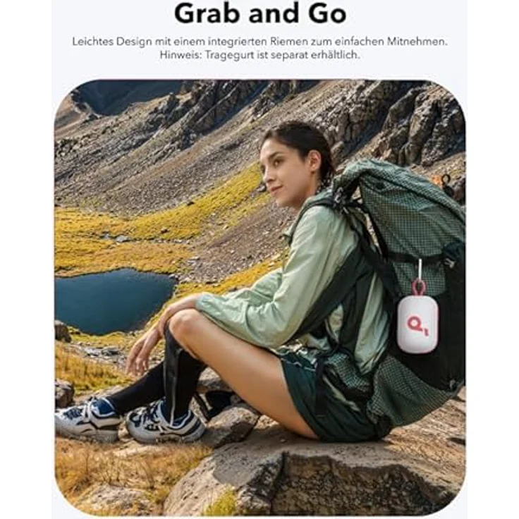soundcore Select 4 Go Bluetooth Lautsprecher, ultraportabel, bis zu 20h Wiedergabe, IP67 Wasser- und Staubschutz, schwimmfähig, kraftvoller Sound, für drinnen und draußen, Wandern und Radfahren – Bild 5