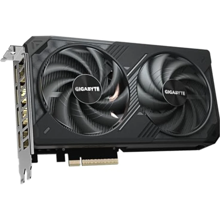 Gigabyte GeForce RTX 5060 Ti WINDFORCE OC 16G Grafikkarte – 16 GB GDDR7, 128 Bit, PCI-E 5.0, 2587 MHz, 3 x DisplayPort, 1 x HDMI, verstärkte Struktur – Bild 3