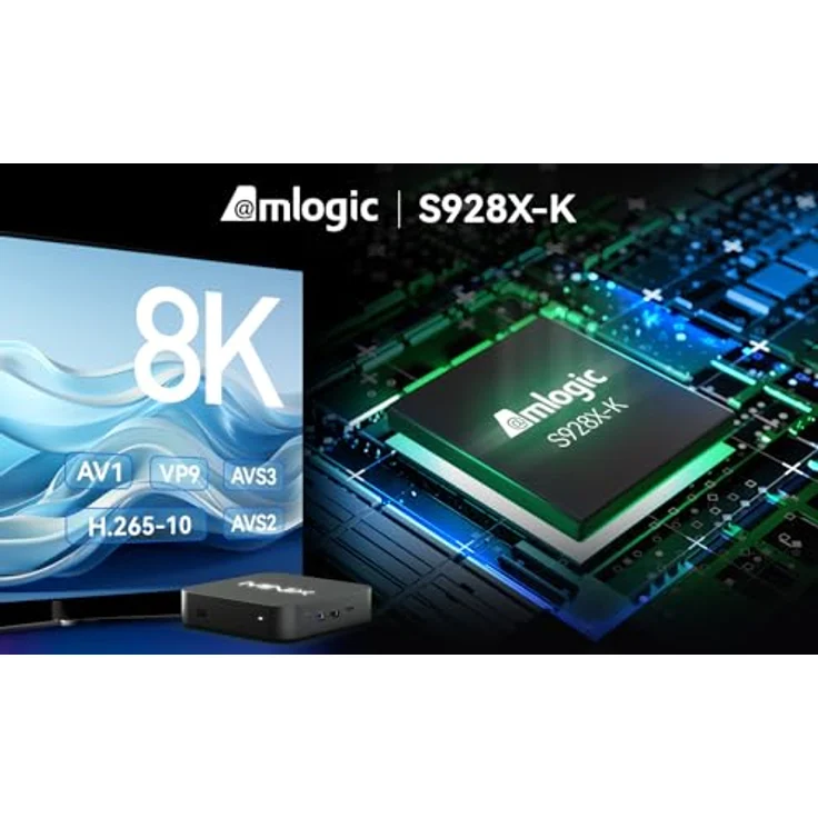 Minix U8K-Ultra AI Media Hub, Streaming Box mit 8/128GB, 8K-Auflösung und Amlogic S928X-K Prozessor – Bild 3