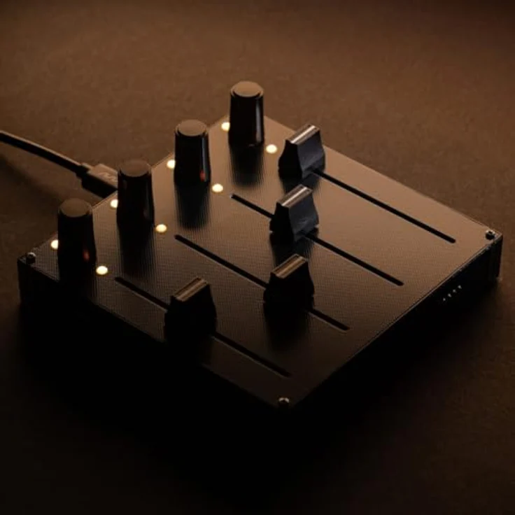 Intech Studio EF44 MK3 Detent, Midi-Controller mit präziser Steuerung – Bild 2