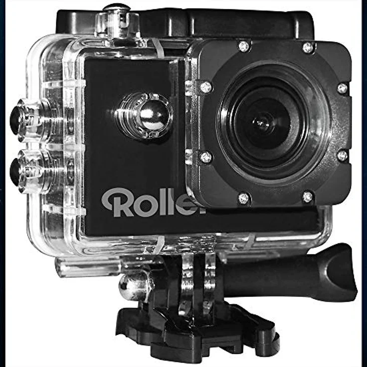 Rollei Actioncam 4S Plus - WiFi Action-Cam mit 4K Video-Auflösung, Wasserdichter Action Camcorder mit viel Zubehör – Bild 3