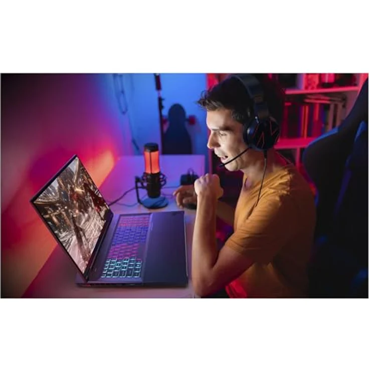 Acer Nitro 18 AI AN18-61-R698, 18" WQXGA Notebook mit AMD Ryzen AI 7 350, NVIDIA GeForce RTX 5060, 16 GB RAM, 1 TB SSD, Schwarz – Bild 8