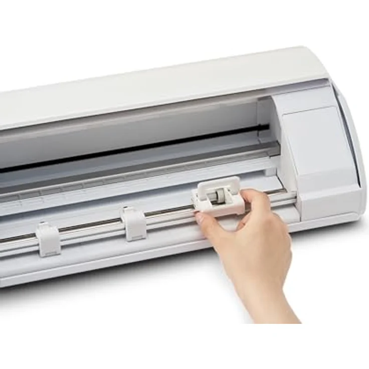 Silhouette CAMEO 5 Kreativplotter, Schneideplotter Weiß mit 2 Werkzeugköpfen und präziser Path-Technologie, 30,5 cm – Bild 8
