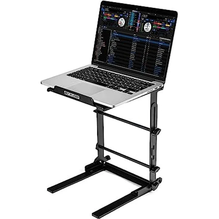 reloop Laptop Stand Flex V.2 - Laptop Stand Black, Extrem stabiler Ständer für Laptops von 33 cm - 40,6 cm – Bild 1