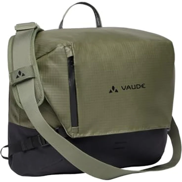 Vaude CityMessenger Aktentasche, 37 cm, oliv, aus 100% Polyethylen, ideal für Laptops – Bild 1