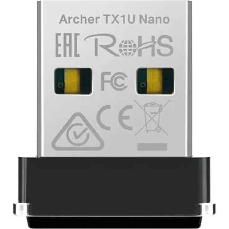 TP-Link Archer TX1U Nano V1, USB 2.0 Netzwerkadapter mit Wi-Fi 6, bis zu 287 Mbit/s, MU-MIMO, Access-Point-Betriebsmodus, interne Antennen
