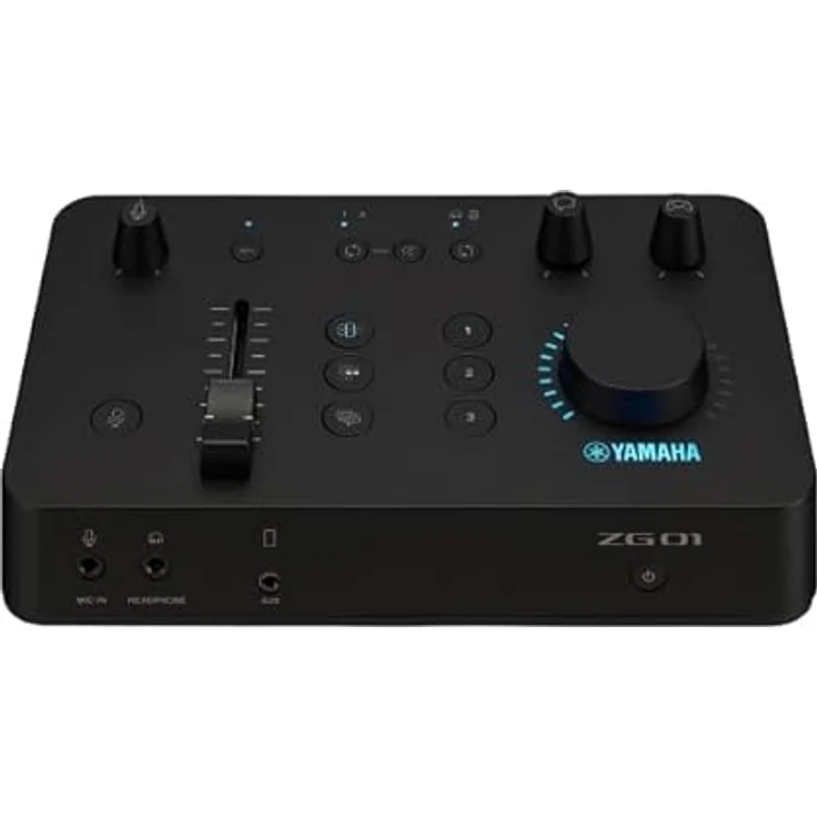 Yamaha ZG01 Game-Streaming Audiomixer – Hochauflösende USB-Audioaufnahme und -wiedergabe – Für Windows, Mac, iOS und Android – In Schwarz – Bild 2