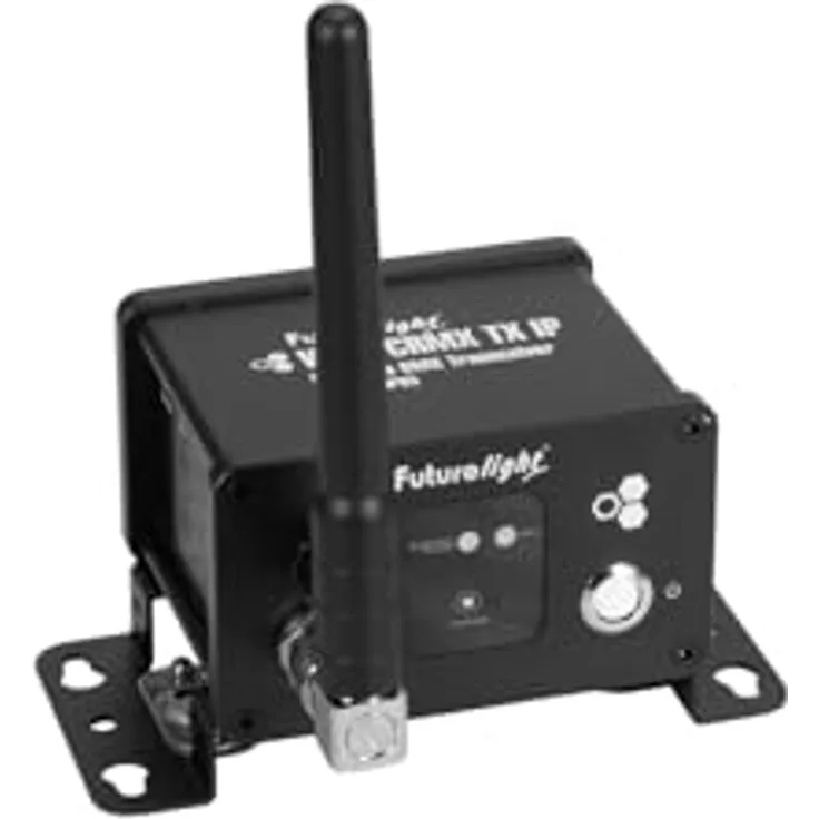 FutureLight WDS-CRMX TX IP, Drahtlos-DMX-Transceiver für Outdoor-Lichtsteuerung, IP65 Schutzklasse