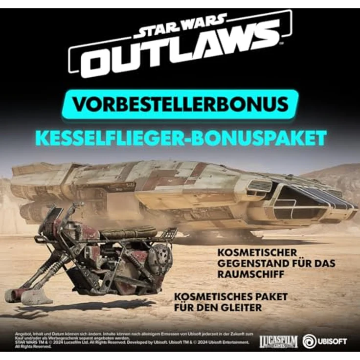 Ubisoft Star Wars Outlaws - Gold Edition (inkl. Season Pass und früheren Zugang) - Open-World PS5-Spiel – Bild 3