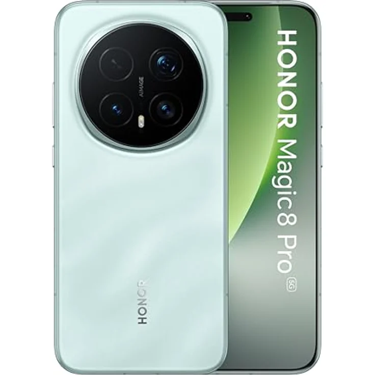 HONOR Magic8 Pro, 12 GB RAM, 512 GB Speicher, 200 MP Ultra Night Kamera, Cyan – Bild 5