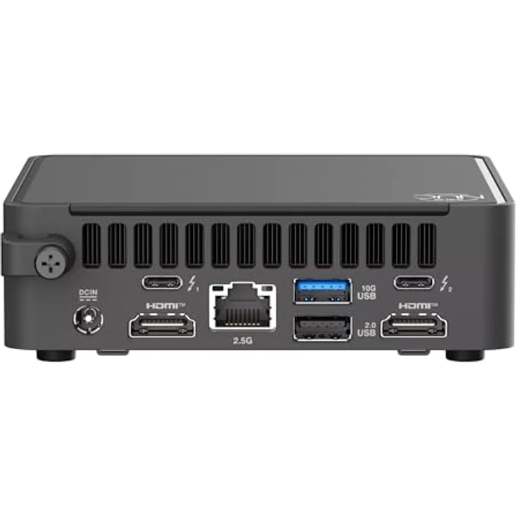ASUS NUC 15 Pro Slim Kit RNUC15CRKU500000, Barebone Mini-PC mit DDR5-SDRAM, bis zu 96 GB RAM und 8 TB SSD Support – Bild 4