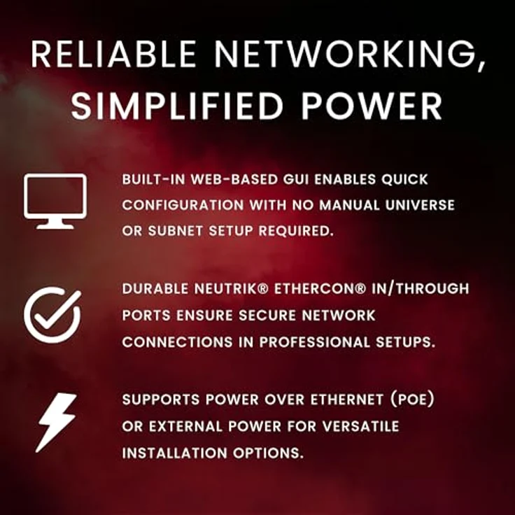 ChauvetDJ DMX-AN2, ARTNet DMX Knoten, ArtNet Node – Bild 5