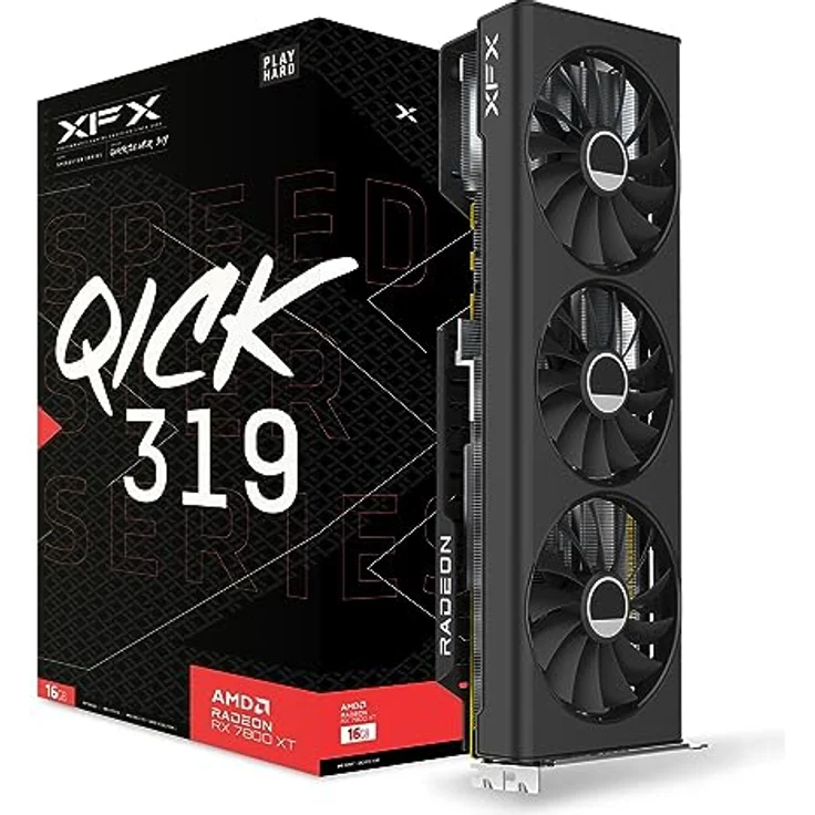 XFX Speedster Qick 319 Radeon RX 7800 XT Core Edition 16GB – Bild 1