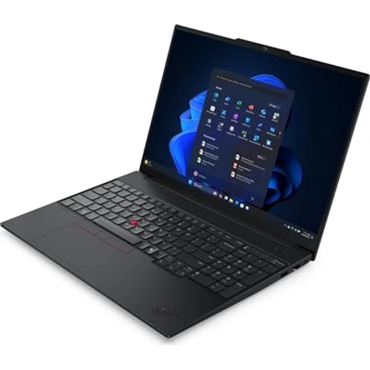 Lenovo ThinkPad E16 G3 21SR0041GE, 16" WUXGA Laptop mit Intel Core Ultra 7, 32 GB RAM, 1000 GB SSD, Windows 11 Professional, Wi-Fi 6E – Bild 3