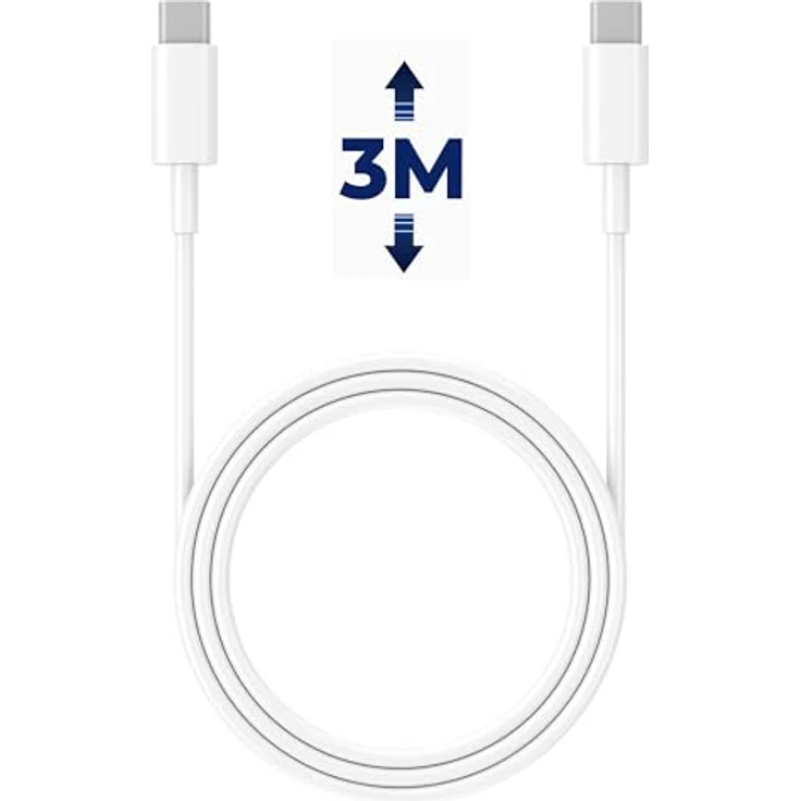 Subsonic SA5634, 3 m USB C Ladekabel für PS5-Controller, Weiß – Bild 3