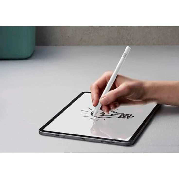 Cellularline Stylus Pen with Magnetic Attachment - Tilt Function - Palm Rejection - Compatible with iPad - White – Bild 2
