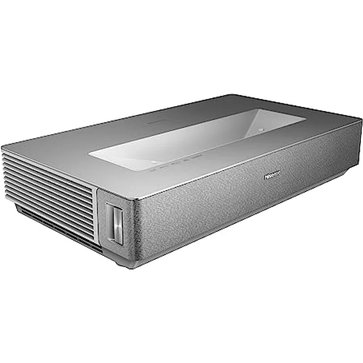 Hisense 100L5HD Daylight Screen 100 Zoll Laser TV Projektor - 4K, HDR, Game Mode, Dolby Atmos (silber) – Bild 4