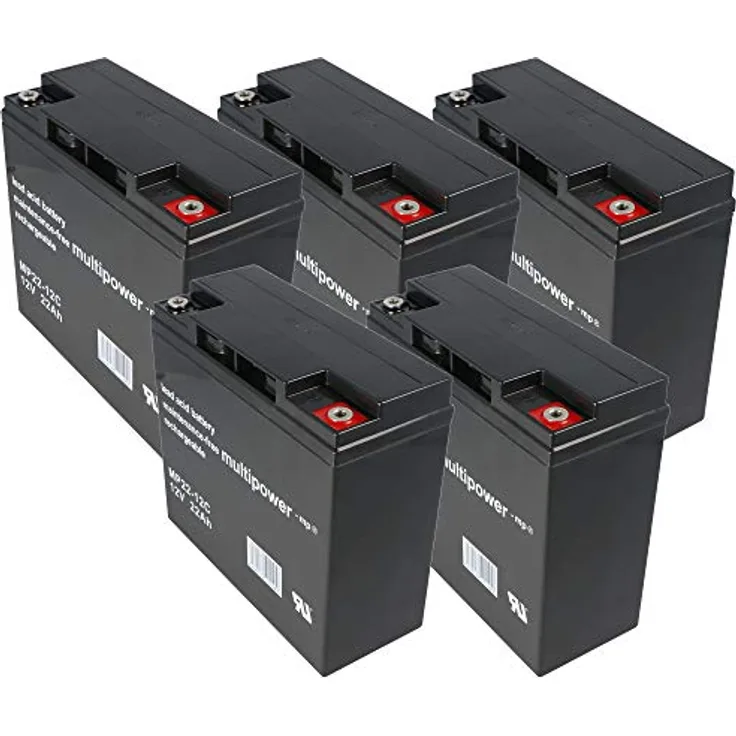 Multipower Fahrzeugbatterie Akku SXT Raptor 1200, 60V 22Ah, zyklenfest, schwarz