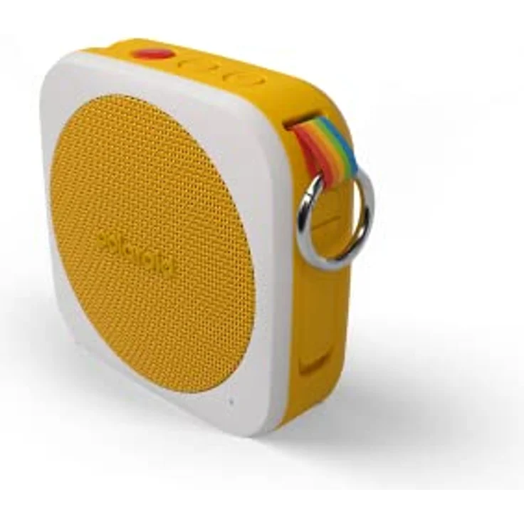 Polaroid P1 Music Player (Yellow) - Super Portable Wireless Bluetooth Speaker Rechargeable with IPX5 Waterproof and Dual Stereo Pairing – Bild 3