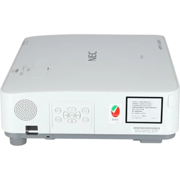 NEC P547UL Laserprojektor, 5400 AnsiLumen, FullHD 1920X1200, HDMI, LAN, USB, Business-Beamer in schwarz – Bild 3