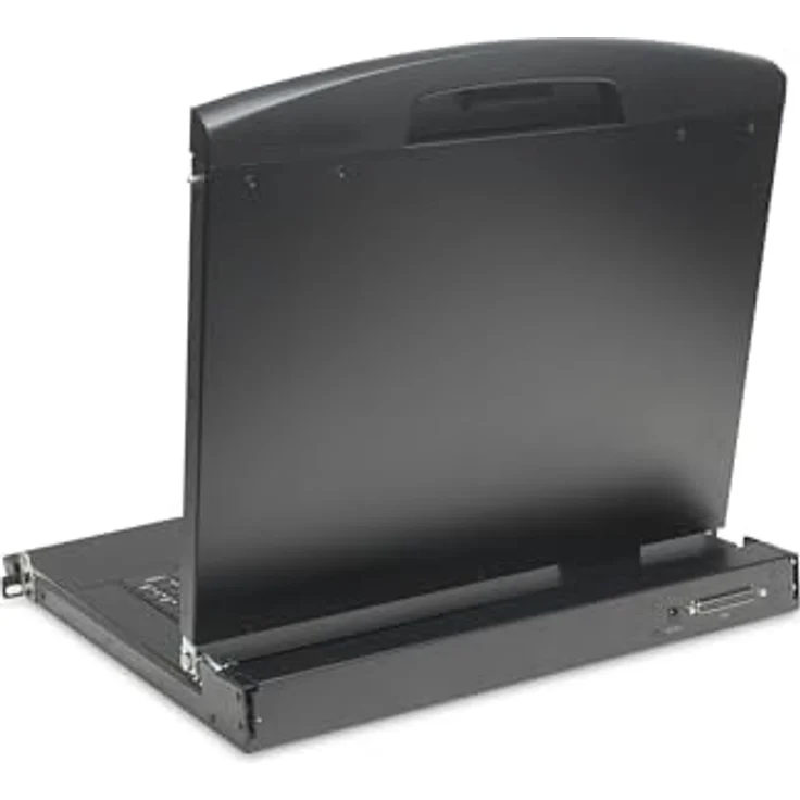 Digitus 19" Modulare KVM-Konsole mit 8-Port HDMI, Touchscreen, HD Auflösung, FR Tastatur, Schwarz – Bild 2
