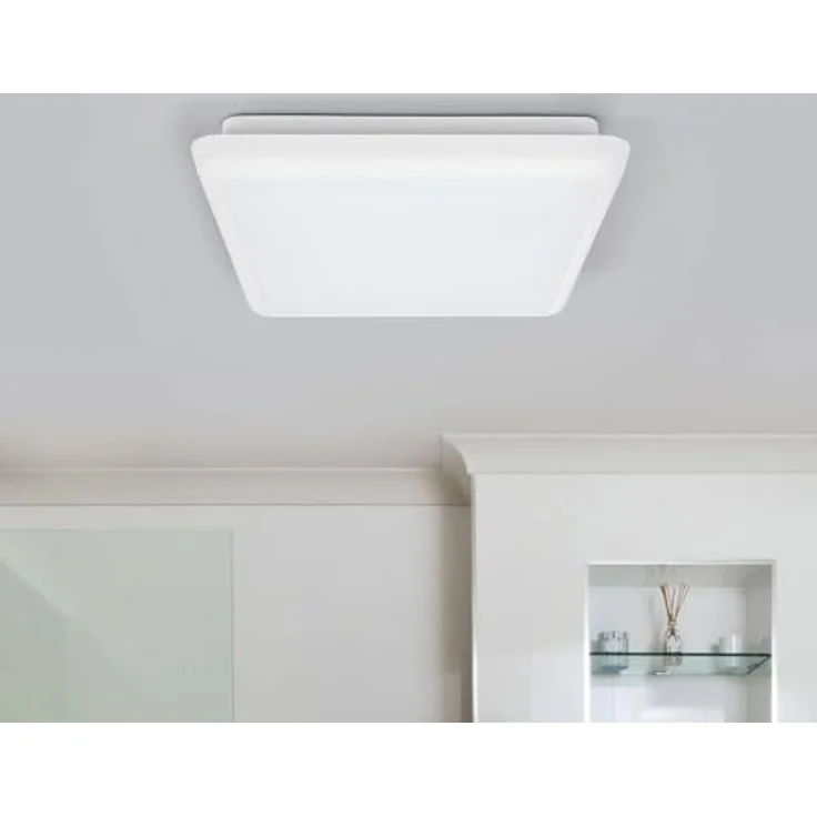 Arcchio LED Deckenleuchte 'Augustin' (Modern) in Weiß für Badezimmer (1 flammig) - Lampe mit hochwertigen Leuchtmitteln – Bild 4