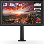LG Ultrafine Ergo Monitor 27UN880-B 68,4 cm - 27 Zoll, 4K UHD, IPS-Panel, ergonomischer Standfuß, Schwarz