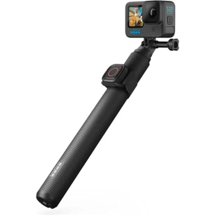 GOPRO AGXTS-002 Verlängerungsstange mit Shutter Remote, ausziehbar bis 122 cm, wasserdicht, Schwarz – Bild 1