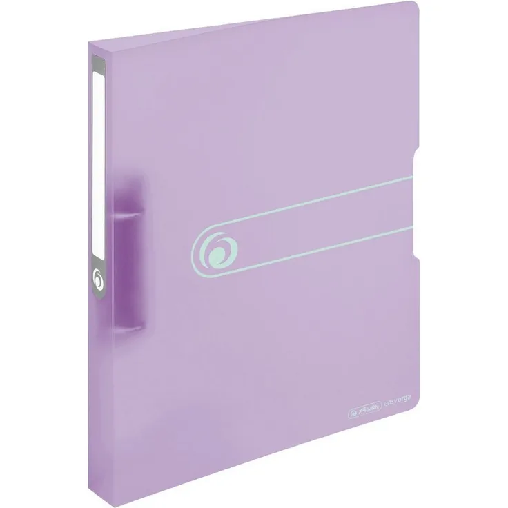 Herlitz Aktenordner Herlitz Ringbuch DIN A4 2-Ringmechanik PP 38mm transparent f