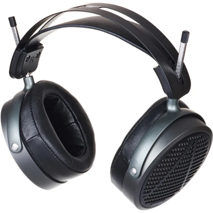Audeze MM-500, Magnetostatische Studio-Kopfhörer mit 90mm Treiber, offen, ohrumschließend, 5Hz - 50kHz, 18 Ohm, inkl. geflochtenem Kabel und Standard Travel Case