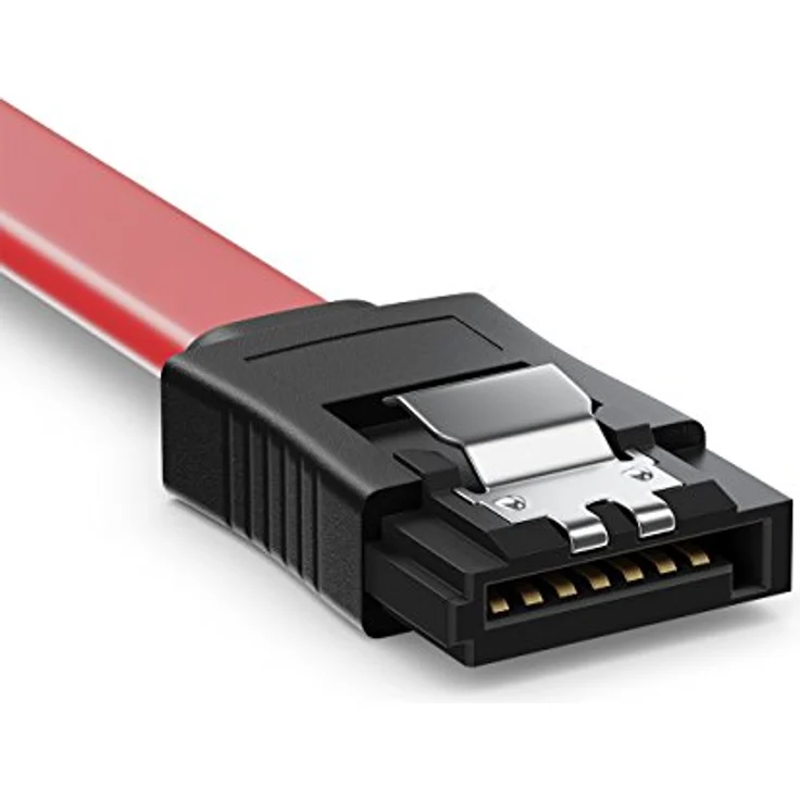 deleyCON SATA 3 Kabel Set 2x SATA III Kabel mit Stecker Gerade + Y Strom Adapter Kabel - SSD HDD Festplatte – Bild 3