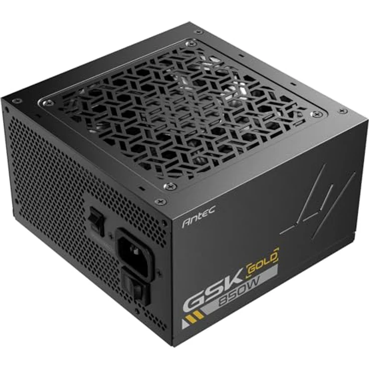 Antec GSK ATX 3.1, 850W PC Netzteil mit 80 PLUS Gold-Zertifizierung, modularer Kabelführung und 120 mm Lüfter, Schwarz – Bild 12